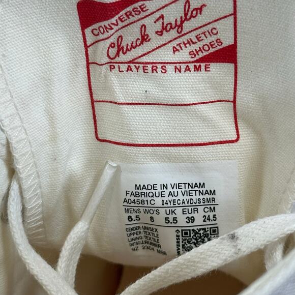 Converse Chuck 70 AT-CX Mono Hi Egret Shoes Unisex Size M6.5/W8 - Picture 9 of 10